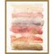 Desert Blooms Abstract I by Laura Marshall 16-in. W x 20-in. H. Canvas Wall Art Print Framed in Gold